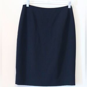 Vintage Emanuel Ungaro black pencil skirt size 8/42